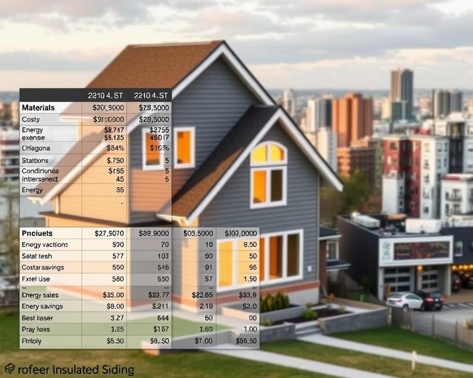 cost analysis of insulated siding