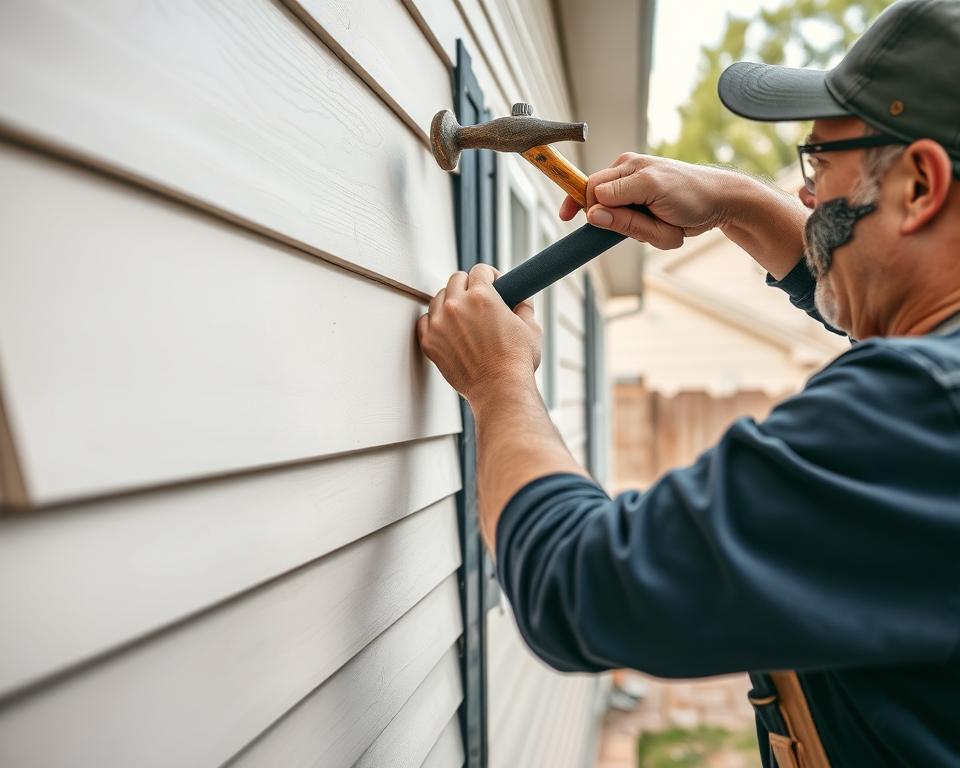 insulated siding installation